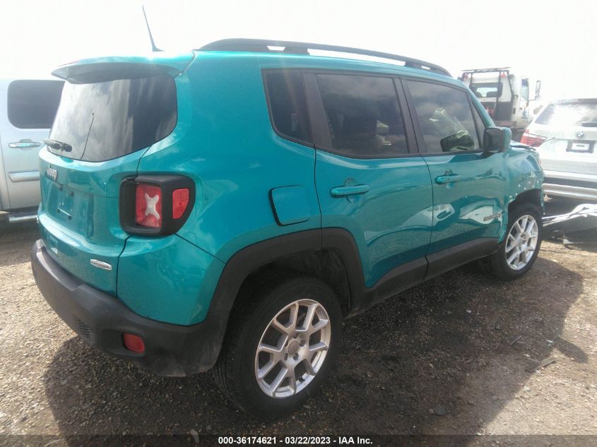 2020 Jeep Renegade Latitude VIN: ZACNJBBB4LPL34332 Lot: 36174621