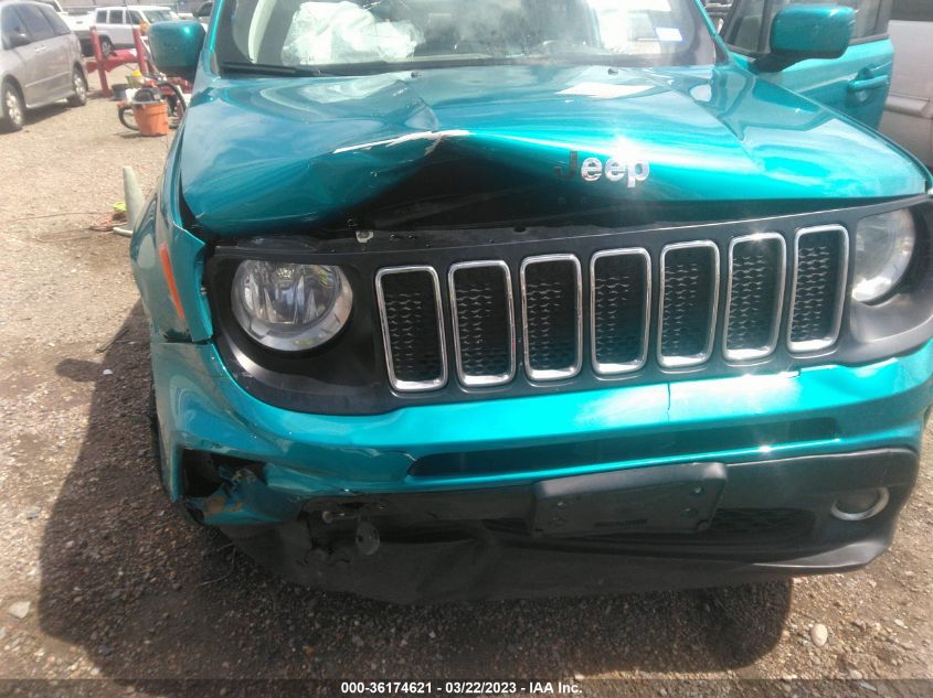 2020 Jeep Renegade Latitude VIN: ZACNJBBB4LPL34332 Lot: 36174621