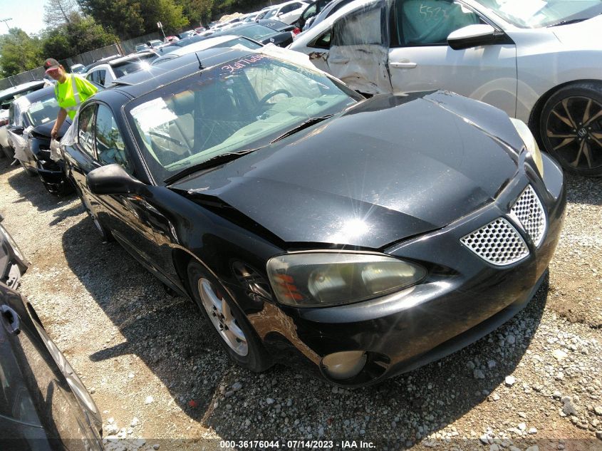 2004 Pontiac Grand Prix Gtp VIN: 2G2WR524641231898 Lot: 36176044