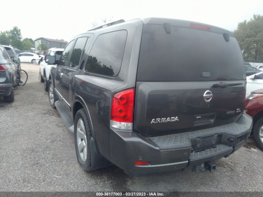 2012 Nissan Armada Sl VIN: KMHCM3AC6BU195430 Lot: 36177003