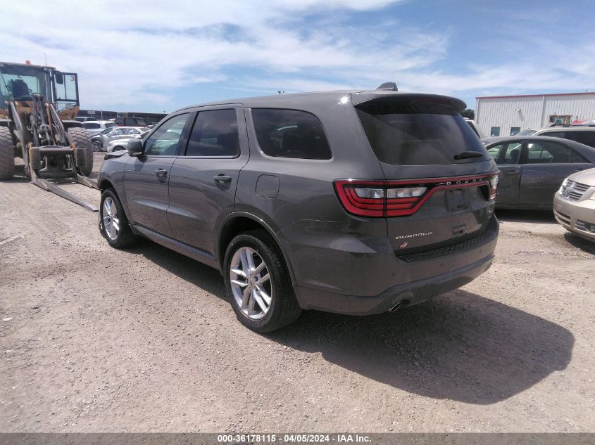 2022 Dodge Durango Gt Plus Awd VIN: 1C4RDJDG2NC104438 Lot: 36178115