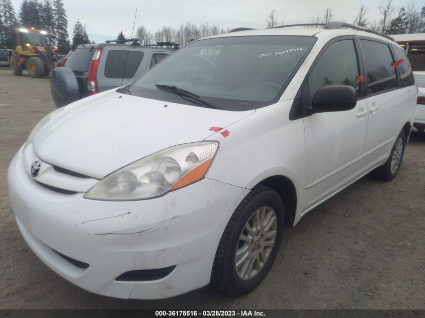 2008 Toyota Sienna Le VIN: 5TDBK23C58S020788 Lot: 40357618