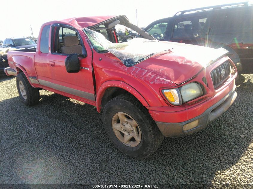 2001 Toyota Tacoma Base (M5) VIN: 5TEWM72N91Z799245 Lot: 36179174