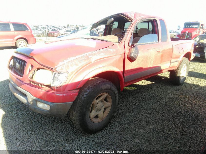 2001 Toyota Tacoma Base (M5) VIN: 5TEWM72N91Z799245 Lot: 36179174