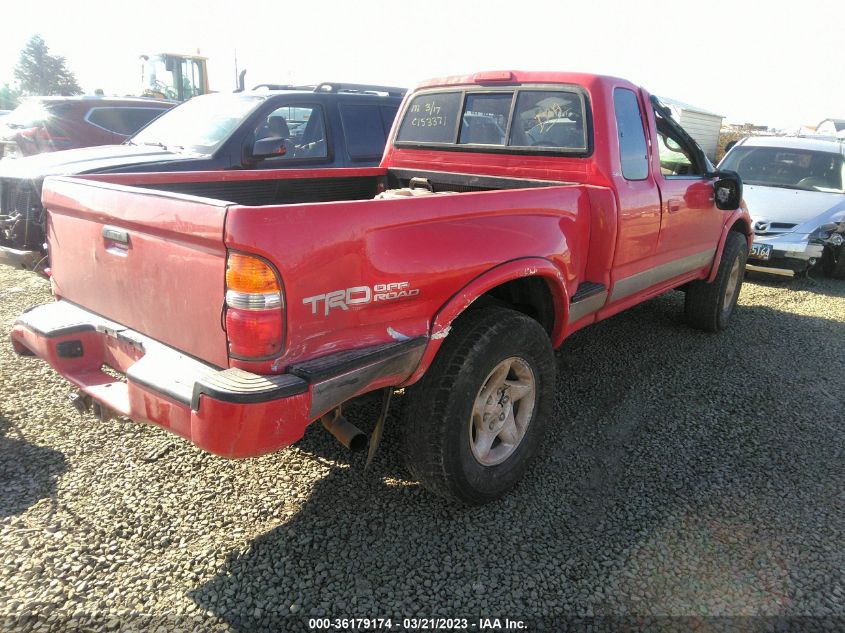 2001 Toyota Tacoma Base (M5) VIN: 5TEWM72N91Z799245 Lot: 36179174