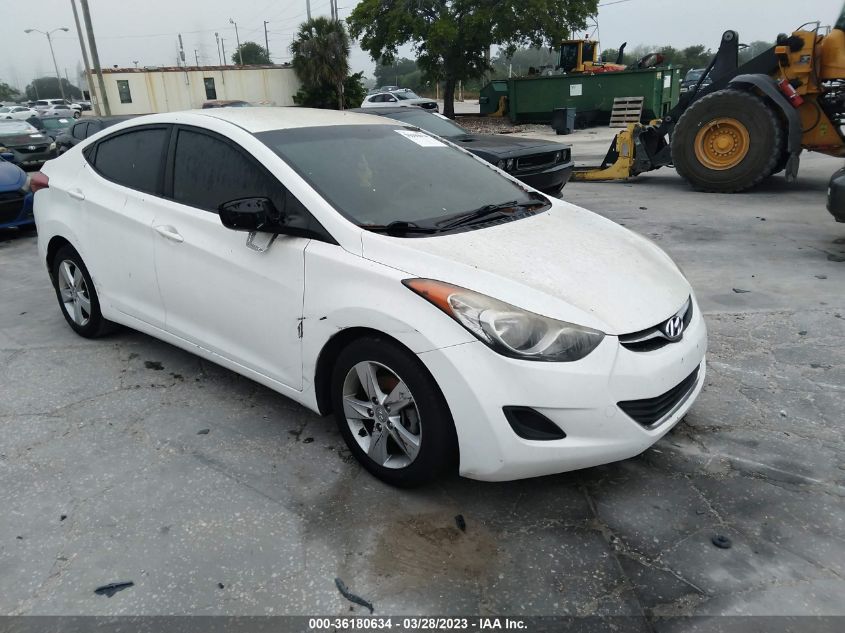 2013 Hyundai Elantra Gls VIN: 5NPDH4AE9DH372750 Lot: 36180634