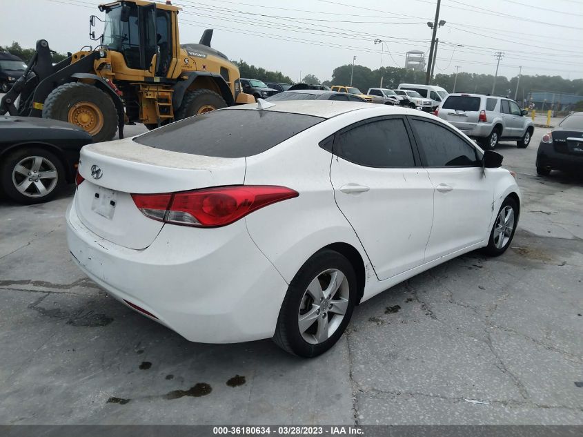 2013 Hyundai Elantra Gls VIN: 5NPDH4AE9DH372750 Lot: 36180634