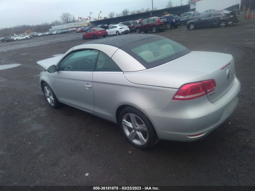 WVWFW7AH7CV004821 2012 Volkswagen Eos Lux