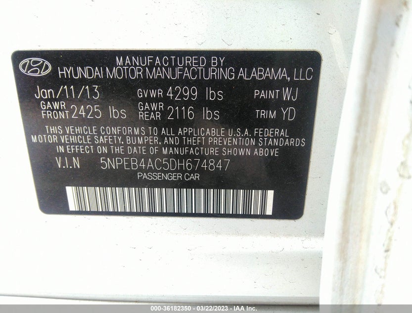 5NPEB4AC5DH674847