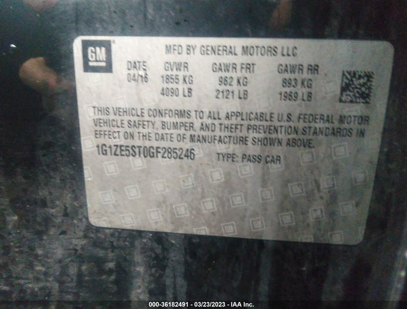 1G1ZE5ST0GF285246
