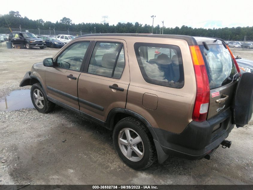 2002 Honda Cr-V Lx VIN: JHLRD68482C022404 Lot: 36182734