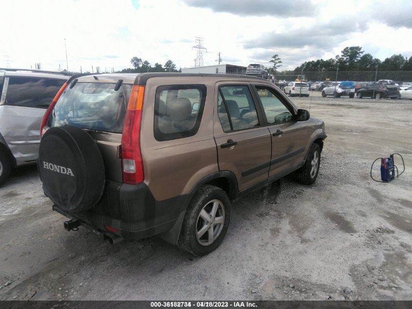 2002 Honda Cr-V Lx VIN: JHLRD68482C022404 Lot: 36182734