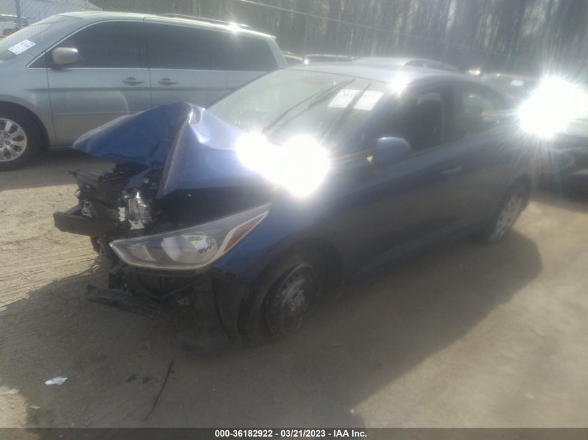 2020 Hyundai Accent Se VIN: 3KPC24A62LE115647 Lot: 36182922