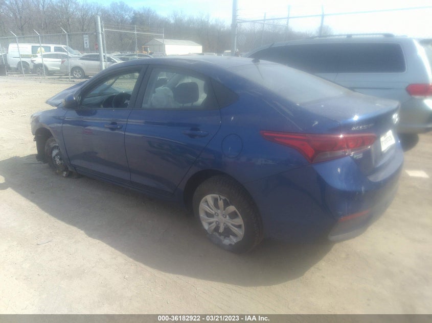 2020 Hyundai Accent Se VIN: 3KPC24A62LE115647 Lot: 36182922