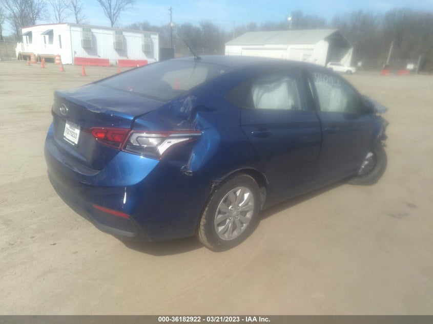 2020 Hyundai Accent Se VIN: 3KPC24A62LE115647 Lot: 36182922