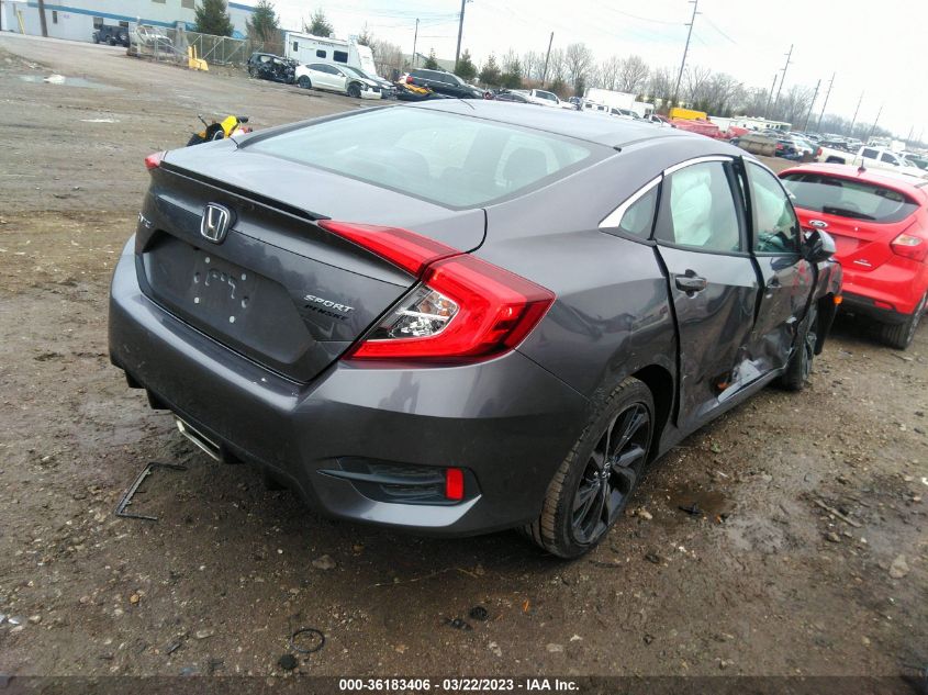 2020 Honda Civic Sedan Sport VIN: 19XFC2F89LE026456 Lot: 36183406