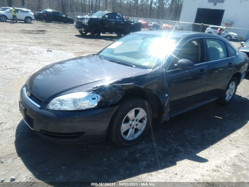 2G1WT57NX91247536 2009 Chevrolet Impala Lt