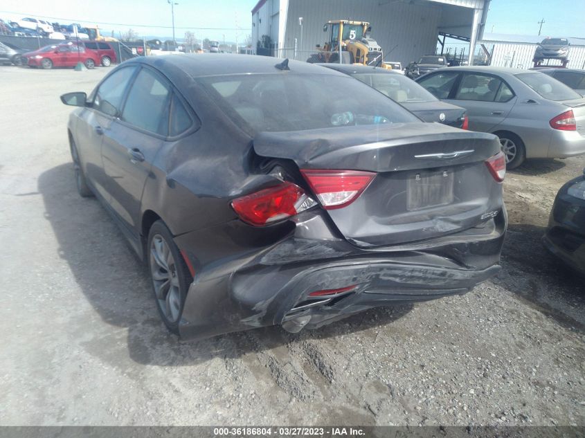 2016 Chrysler 200 S VIN: 1C3CCCBG6GN114912 Lot: 36186804