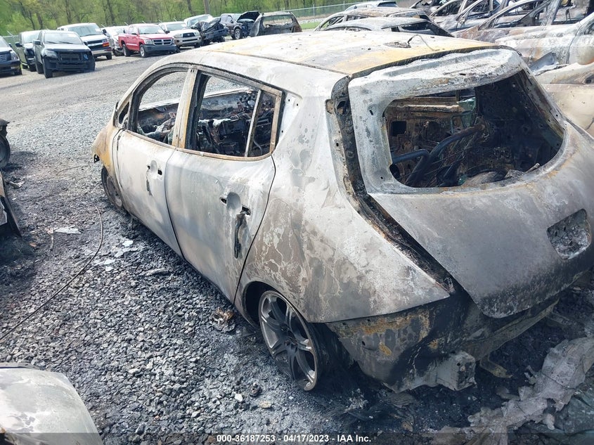 2015 Nissan Leaf S VIN: 1N4AZ0CP8FC324586 Lot: 36187253