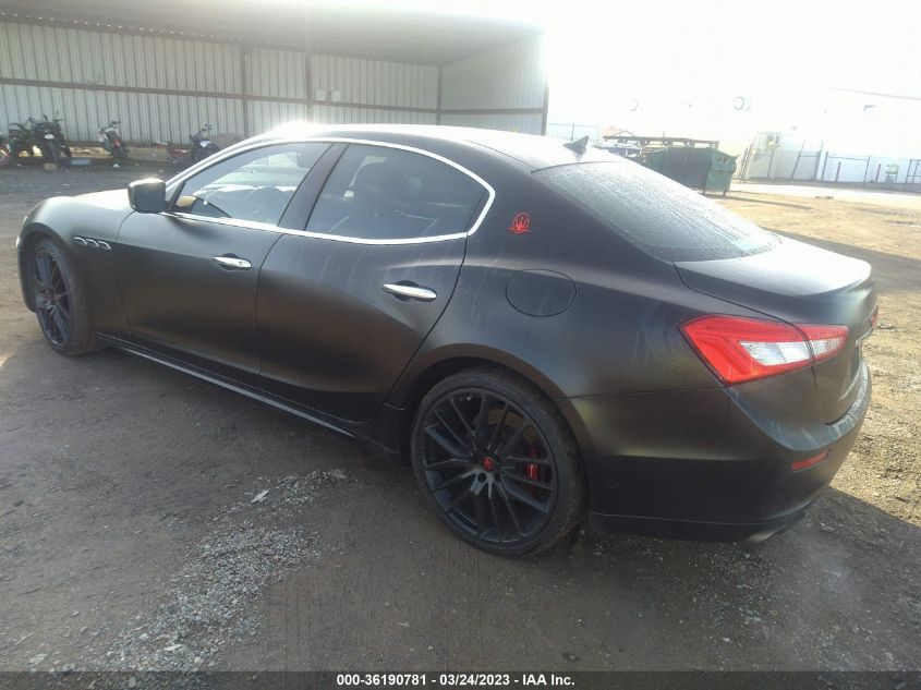 2014 Maserati Ghibli S Q4 VIN: ZAM57RTA0E1095313 Lot: 36190781