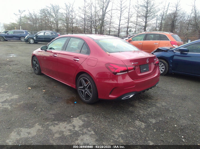 2021 Mercedes-Benz A 220 4Matic VIN: W1K3G4FB7MJ273077 Lot: 36193545