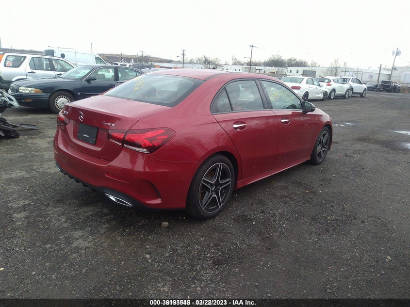 2021 Mercedes-Benz A 220 4Matic VIN: W1K3G4FB7MJ273077 Lot: 36193545