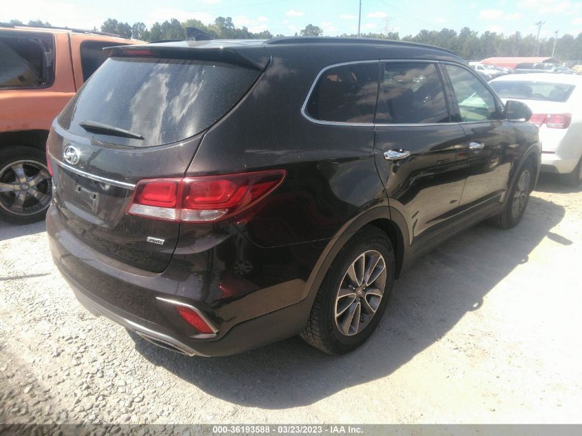 2017 Hyundai Santa Fe Se VIN: KM8SMDHF9HU176686 Lot: 36193588