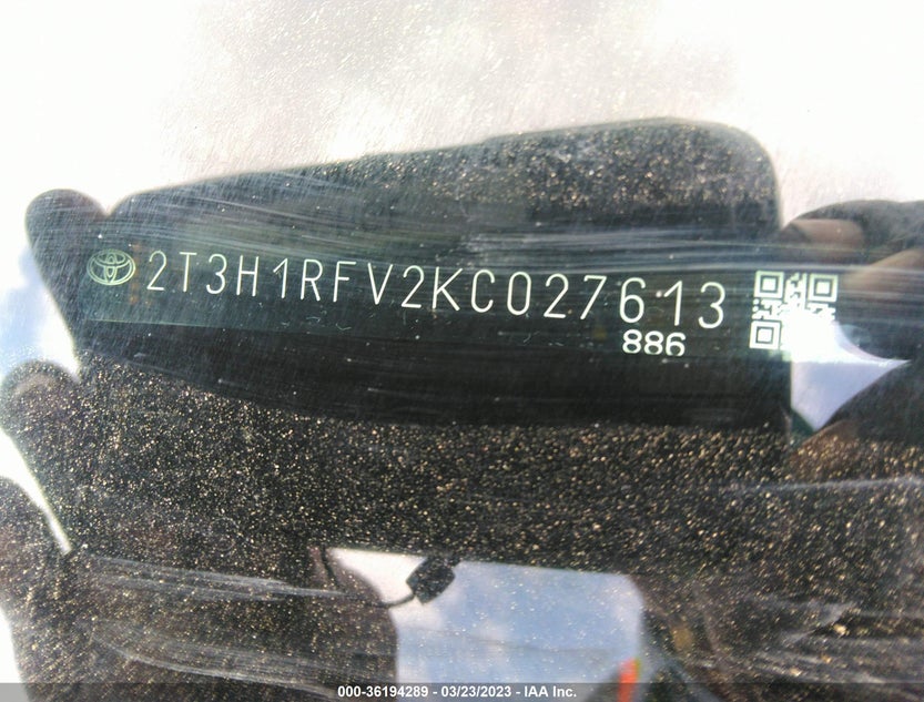 2T3H1RFV2KC027613