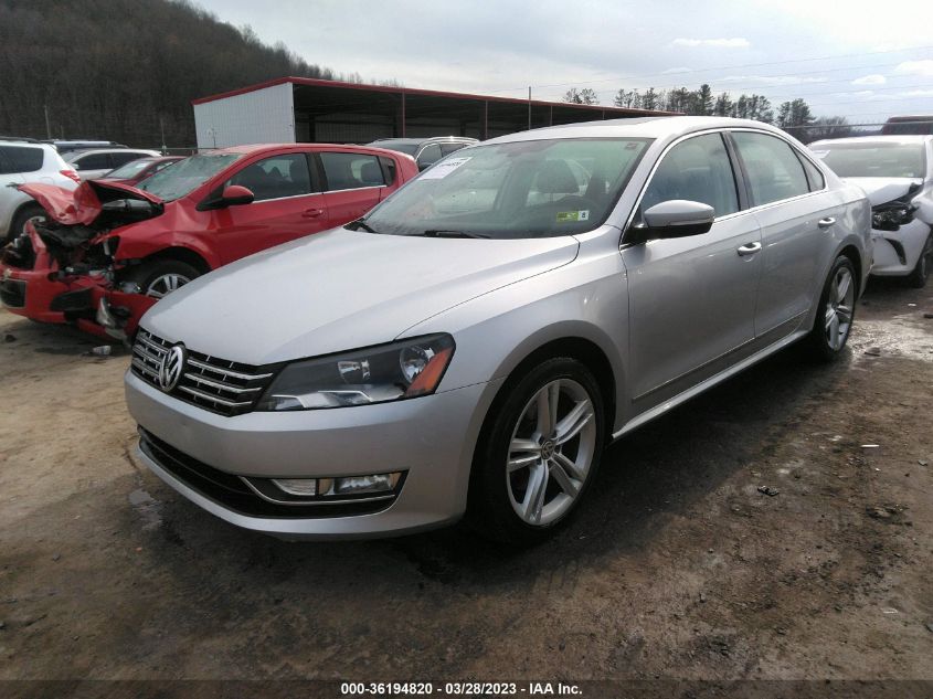 2015 Volkswagen Passat 2.0L Tdi Sel Premium VIN: 1VWCV7A34FC001897 Lot: 36194820