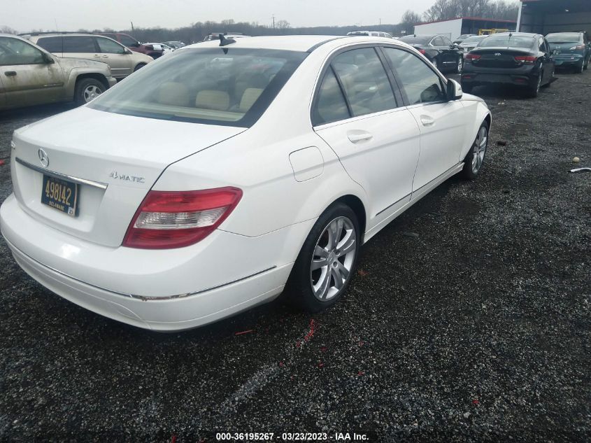 2008 Mercedes-Benz C 300 Sport 4Matic/Luxury 4Matic VIN: WDDGF81X98F096880 Lot: 36195267