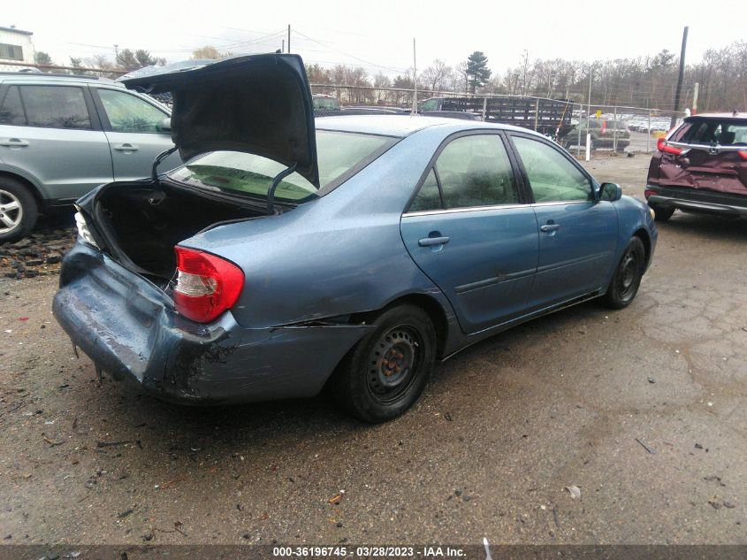 2002 Toyota Camry Xle/Se/Le VIN: 4T1BE32KX2U626446 Lot: 36196745