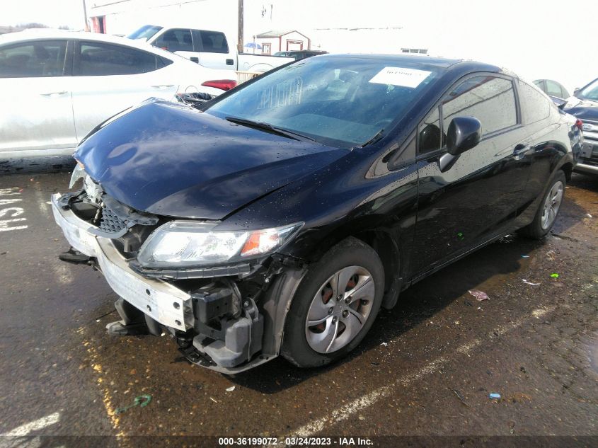 2013 Honda Civic Lx VIN: 2HGFG3B5XDH525537 Lot: 36199072