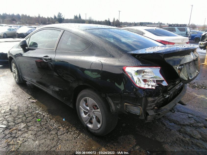 2013 Honda Civic Lx VIN: 2HGFG3B5XDH525537 Lot: 36199072