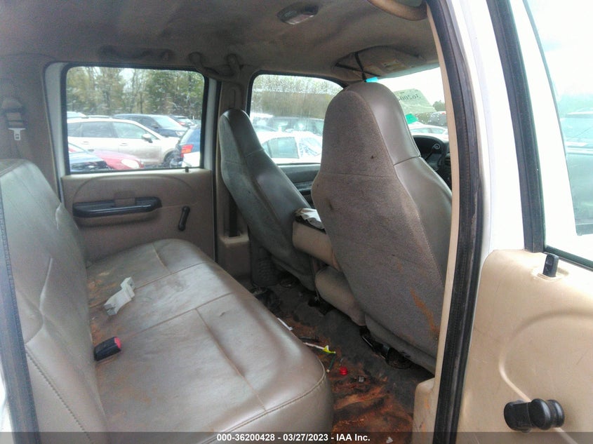 2007 Ford Super Duty F-250 Xl/Xlt/Lariat/King Ranch VIN: 1FTSW21567EA78115 Lot: 36200428