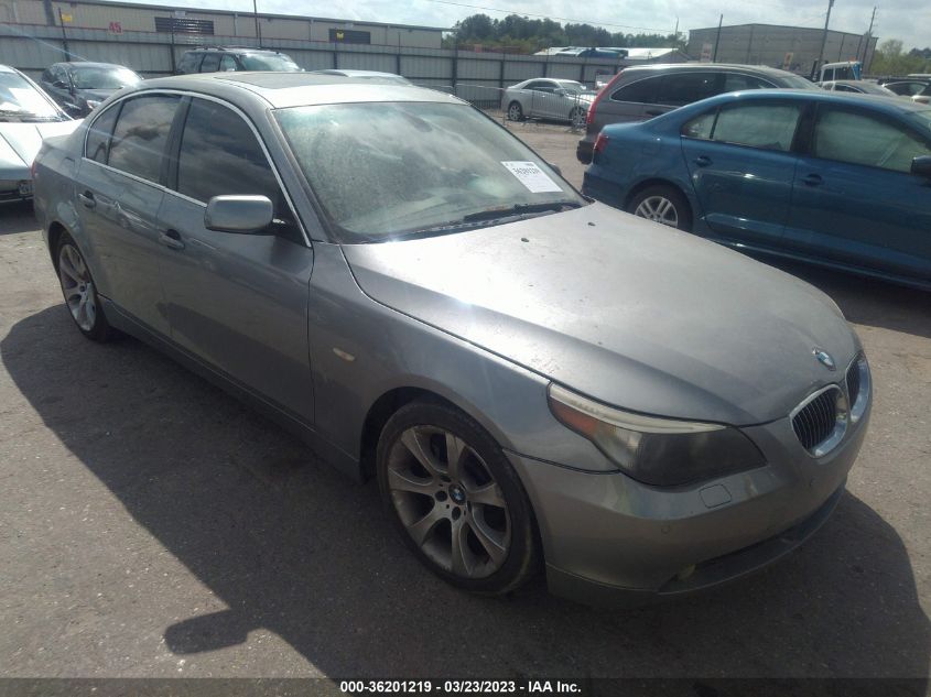 2006 BMW 550I VIN: WBANB53556CP01089 Lot: 36201219