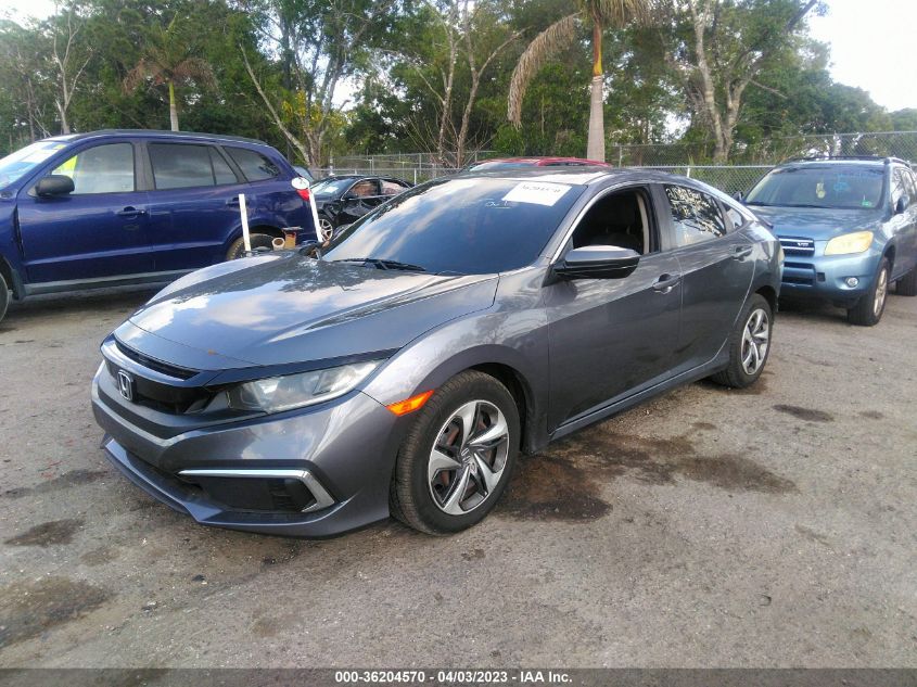 2019 Honda Civic Lx VIN: 19XFC2F60KE012815 Lot: 36204570