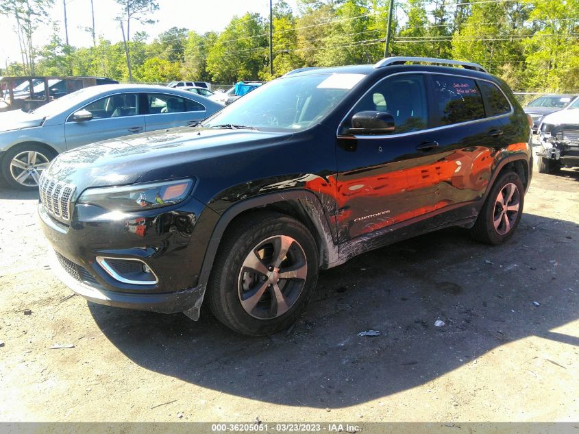 2019 Jeep Cherokee Limited 4X4 VIN: 1C4PJMDX2KD414645 Lot: 36205051