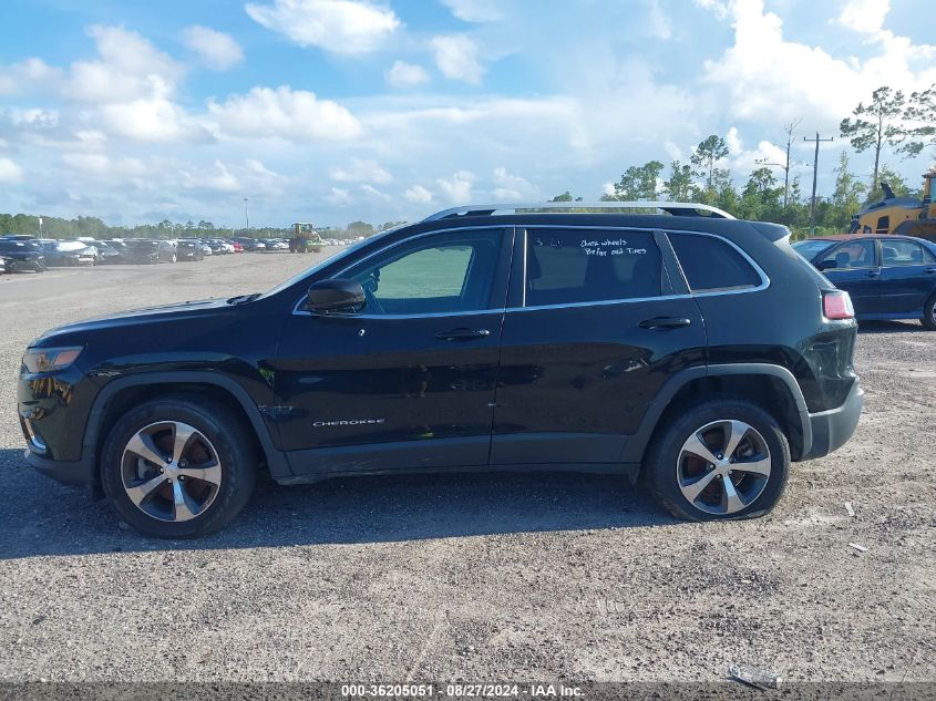 2019 Jeep Cherokee Limited 4X4 VIN: 1C4PJMDX2KD414645 Lot: 36205051