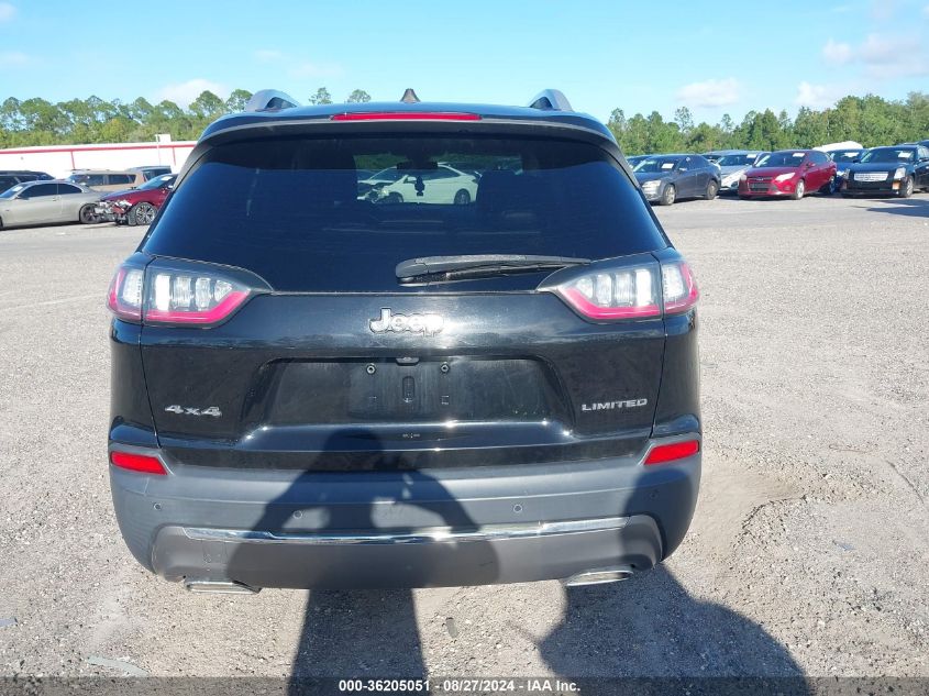 2019 Jeep Cherokee Limited 4X4 VIN: 1C4PJMDX2KD414645 Lot: 36205051