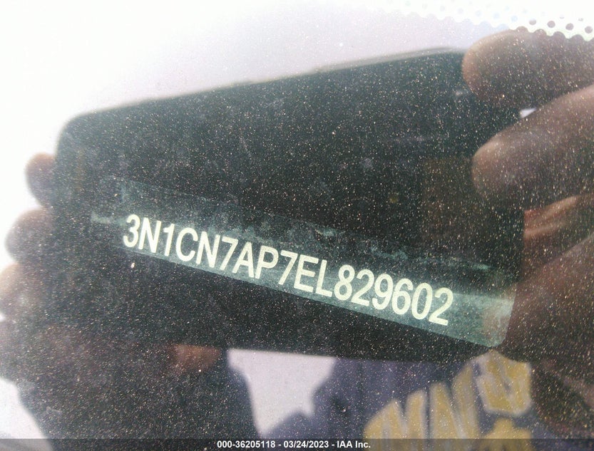 3N1CN7AP7EL829602
