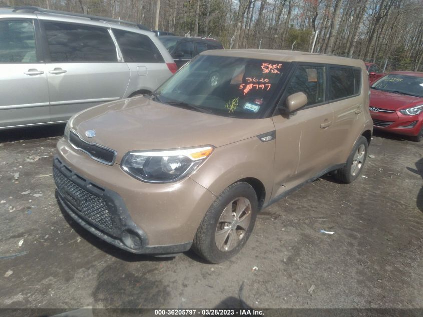 2014 Kia Soul VIN: KNDJN2A22E7024199 Lot: 36205797