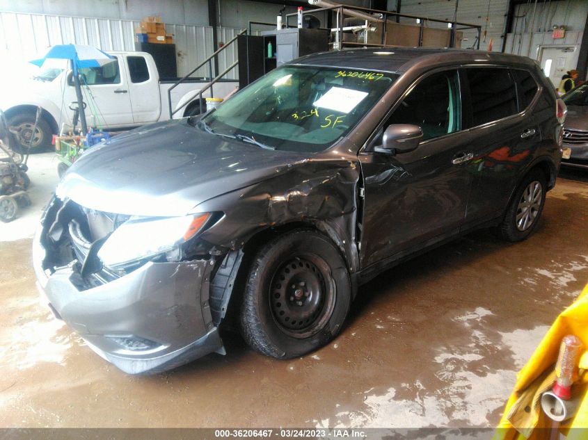 2015 Nissan Rogue S VIN: 5N1AT2MKXFC851440 Lot: 36206467