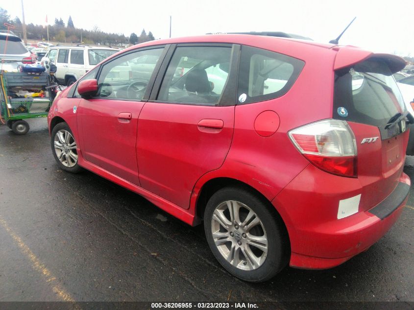 2009 Honda Fit Sport VIN: JHMGE87479C005410 Lot: 36206955