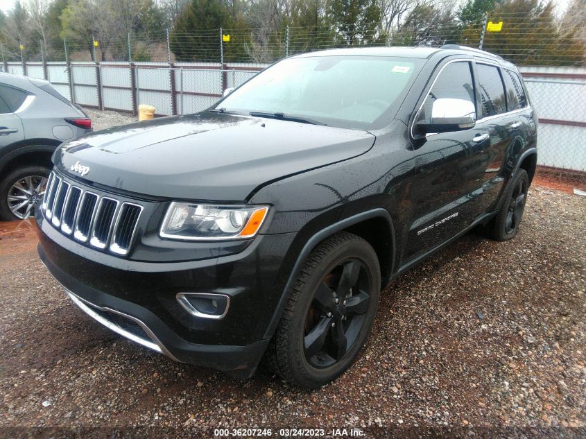 2016 Jeep Grand Cherokee Limited VIN: 1C4RJEBG3GC500187 Lot: 36207246