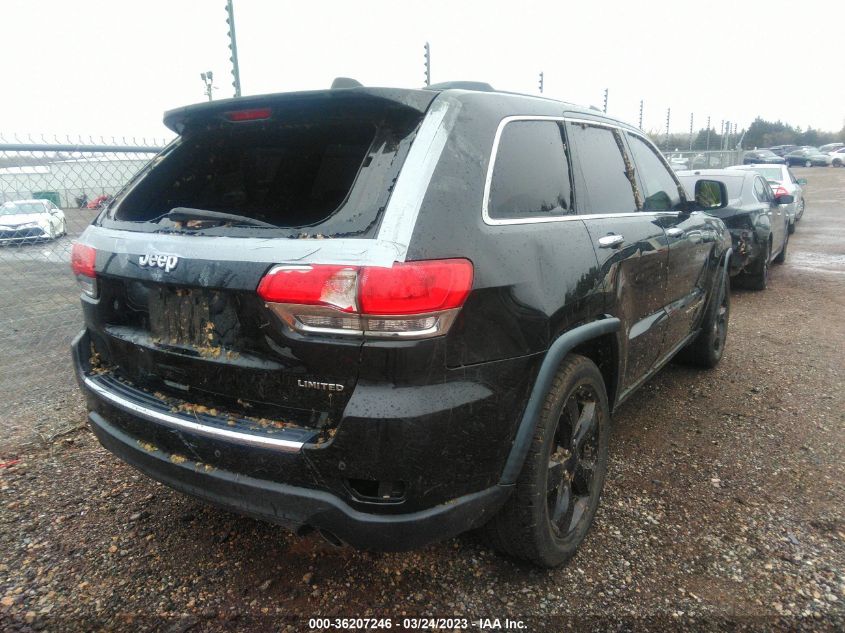 2016 Jeep Grand Cherokee Limited VIN: 1C4RJEBG3GC500187 Lot: 36207246