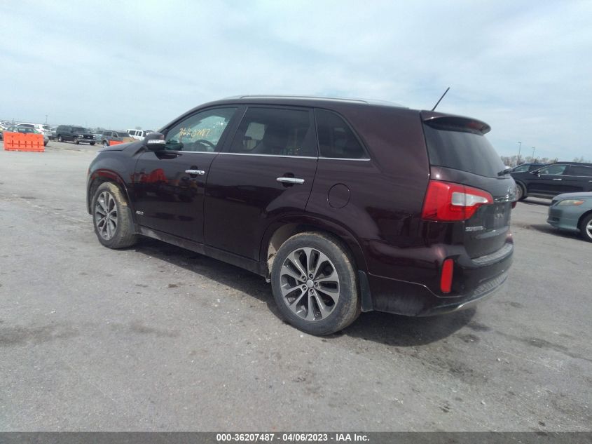 5XYKWDA78EG495883 2014 Kia Sorento Sx V6