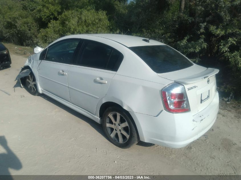 2011 Nissan Sentra 2.0Sr VIN: 3N1AB6AP1BL727881 Lot: 36207756