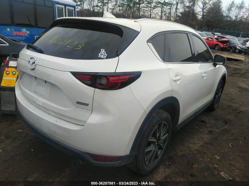 2017 Mazda Cx-5 Grand Touring VIN: JM3KFADL9H0105205 Lot: 36207881