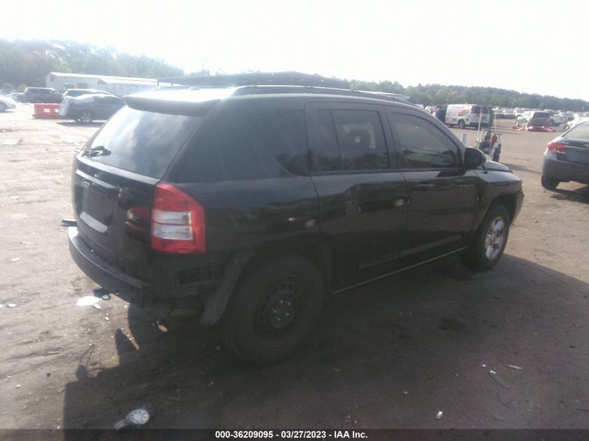 2007 Jeep Compass Sport VIN: 1J8FT47W17D121165 Lot: 36209095