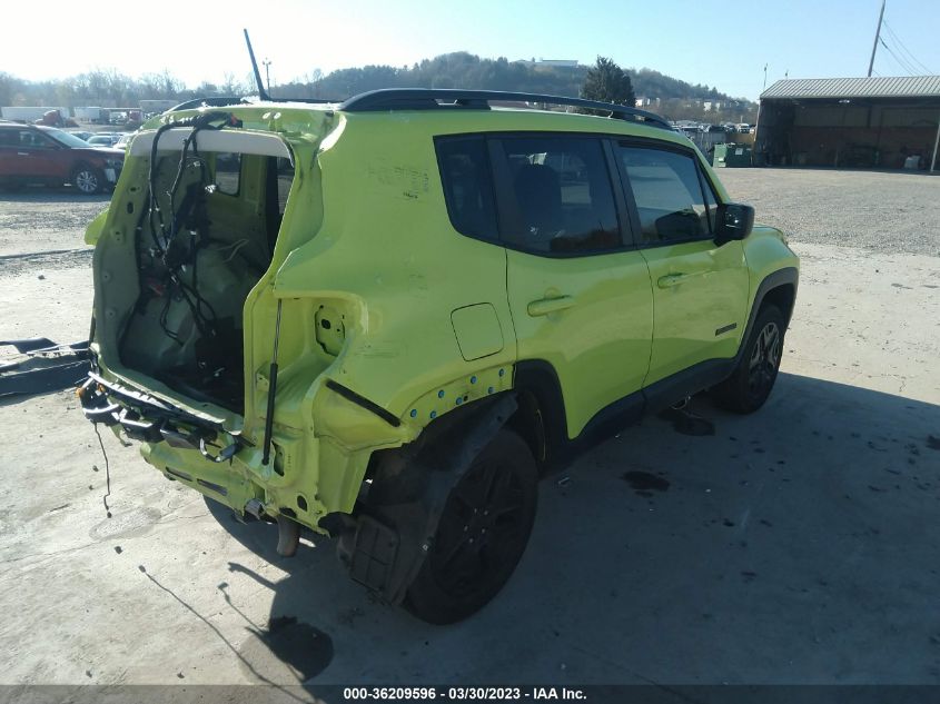 2018 Jeep Renegade Upland Edition 4X4 VIN: ZACCJBAB8JPJ00197 Lot: 36209596